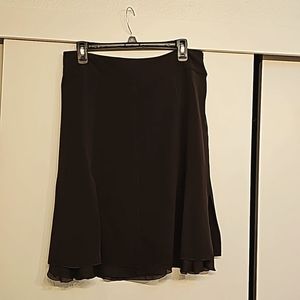 Chocolate brown dancing skirt